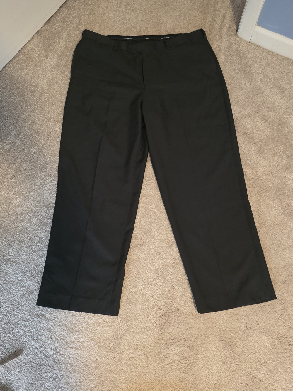 croft & barrow Black Mens Dress Pants